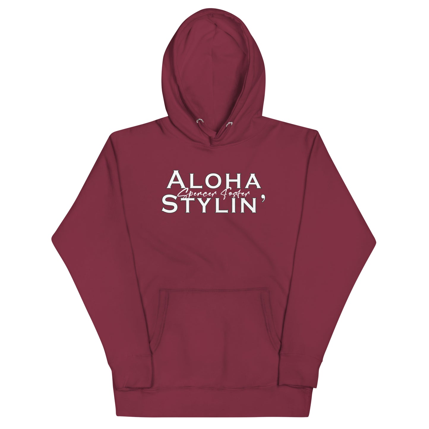 Aloha SF Stylin-WHT_Hoddie