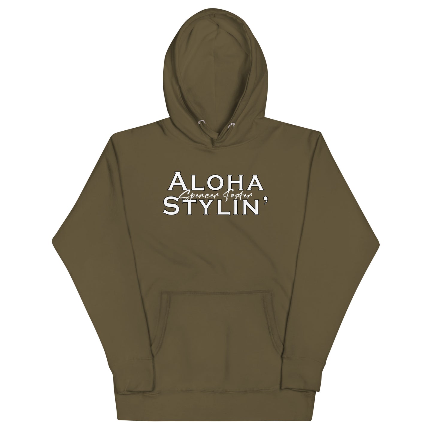 Aloha SF Stylin-WHT_Hoddie