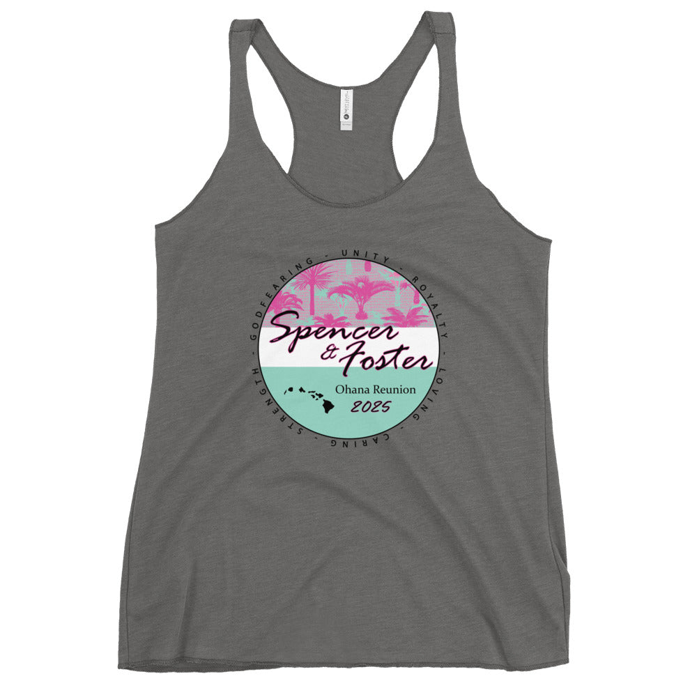 Women's Palms-BLK Racerback Tank