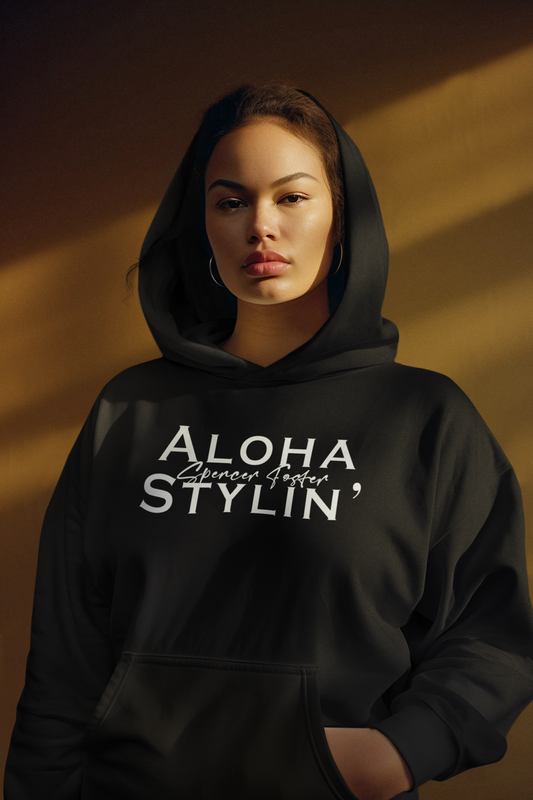 Aloha SF Stylin-WHT_Hoddie