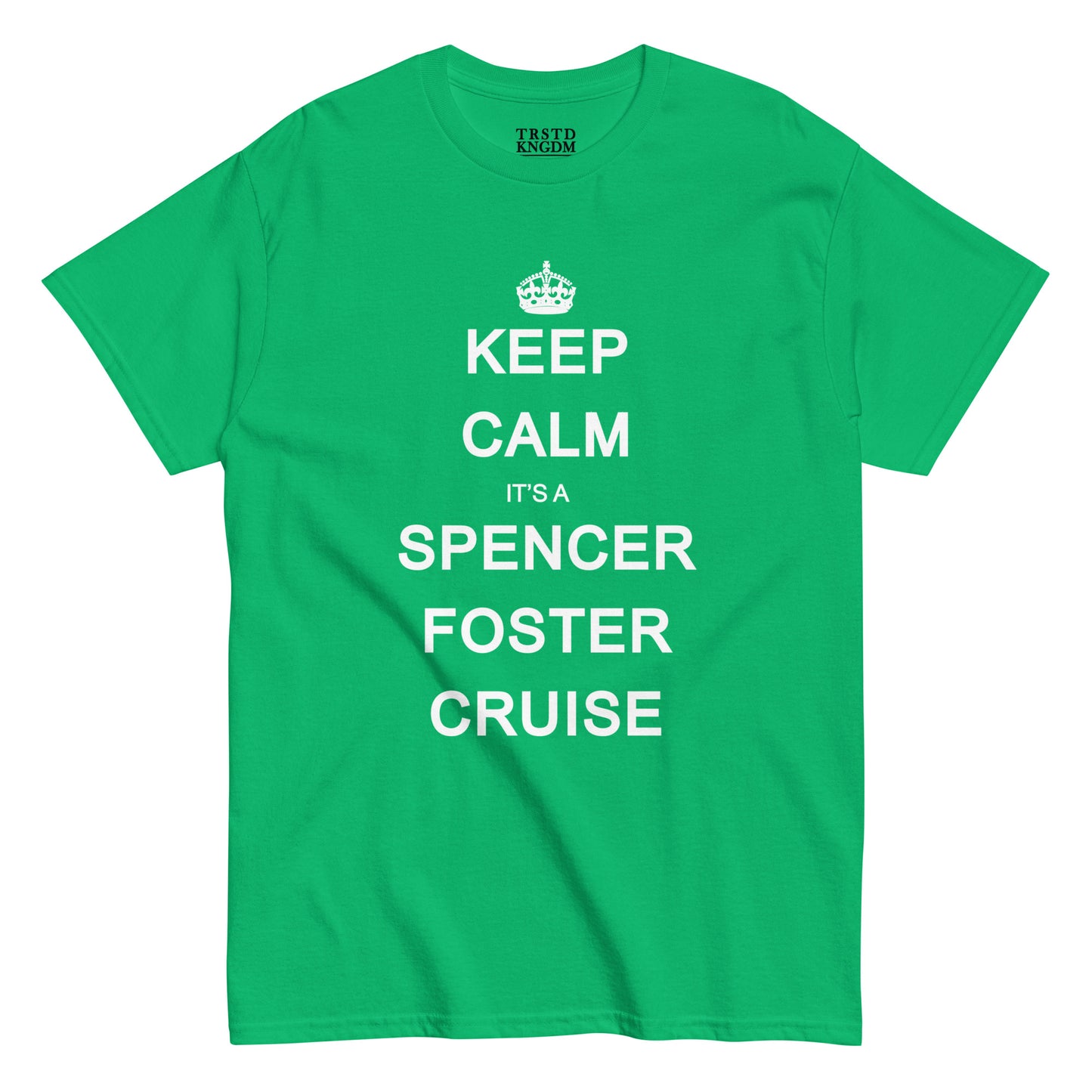 KEEP CALM-WHT_Unisex classic tee