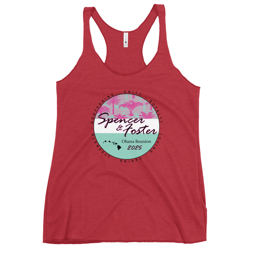 Women's Palms-BLK Racerback Tank