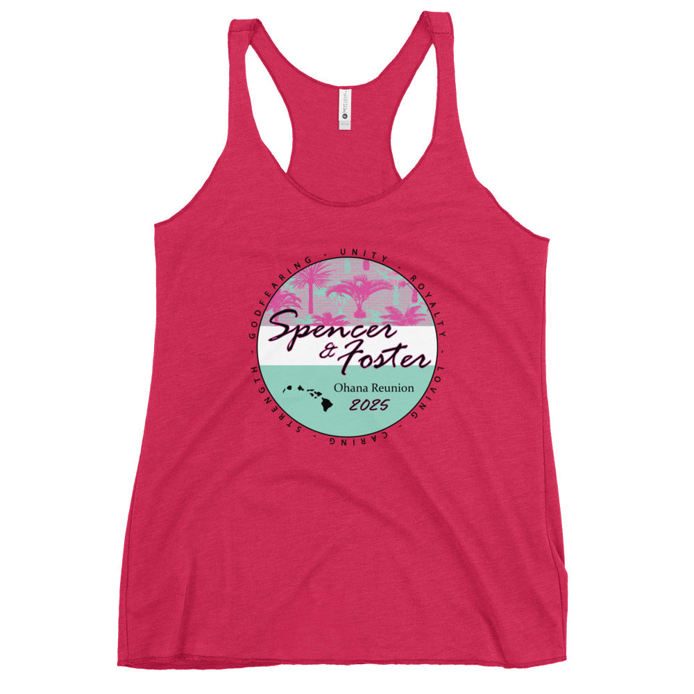 Women's Palms-BLK Racerback Tank