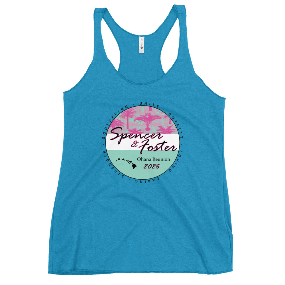 Women's Palms-BLK Racerback Tank